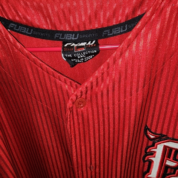 Y2k Vintage Men's fubu jersey xxlarge - Picture 2 of 3